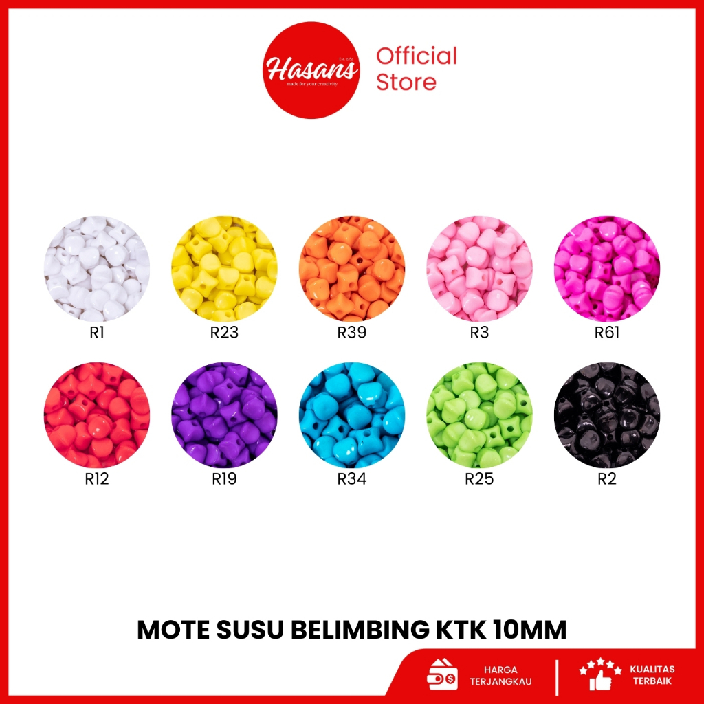 Hasans / Mote Susu / Manik Susu / Manik Belimbing / Mote Belimbing / Manik Susu Belimbing / Mote Sus