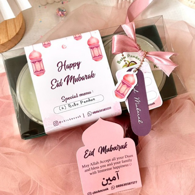 HAMPERS ISI 2 BUKO PANDAN LANGSUNG KASI NOTE FROM & TO SAAT CO