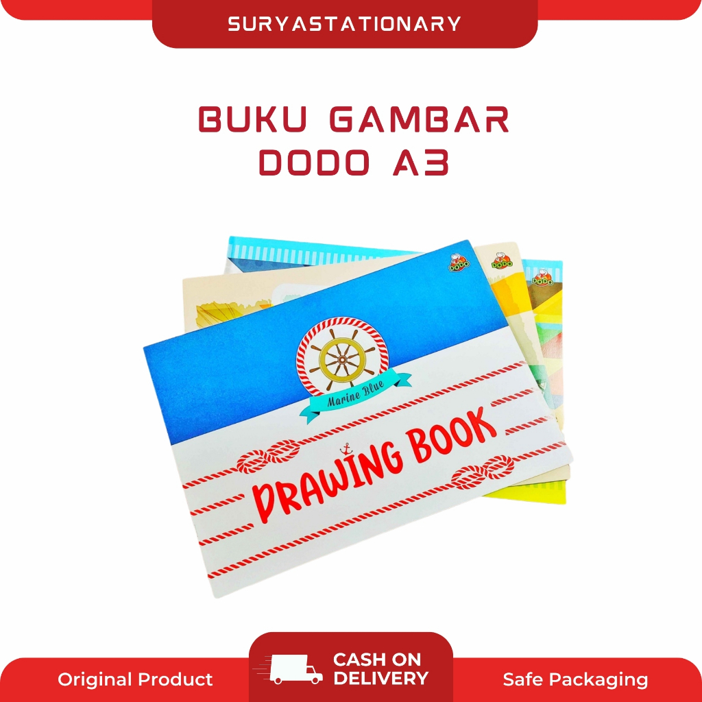 (PAK) BUKU GAMBAR DODO A3 / DODO A3/ BUKU GAMBAR A3