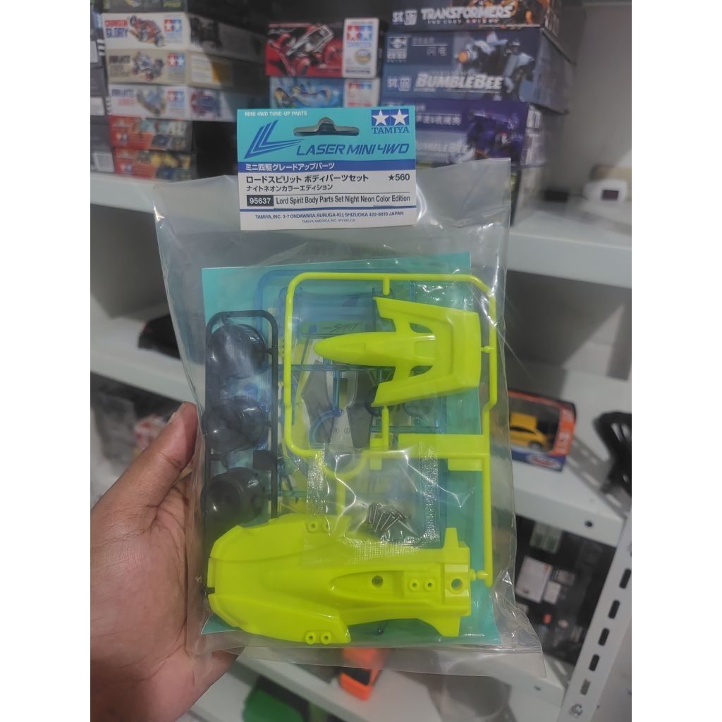 Tamiya LORD SPIRIT BODY PARTS SET NEON 95637