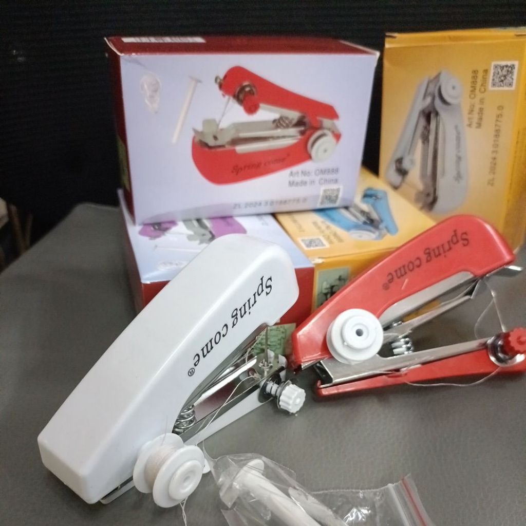 Mesin jahit tangan mini spring come kecil