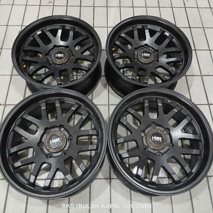 Velg Mobil Bekas HSR GILLI Ring 18 Baut 6x139 Cocok PAJERO FORTUNER HILUX TRITON DLL