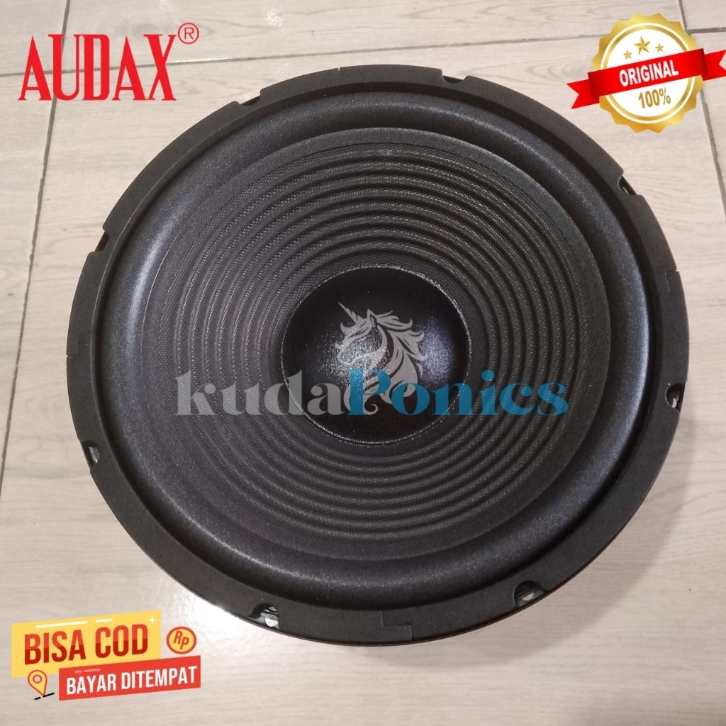 Speaker Pasif 10 Inch BL-WF 1031 W8 8 Ohm 300 Watt Max Bell Woofer Original Audax