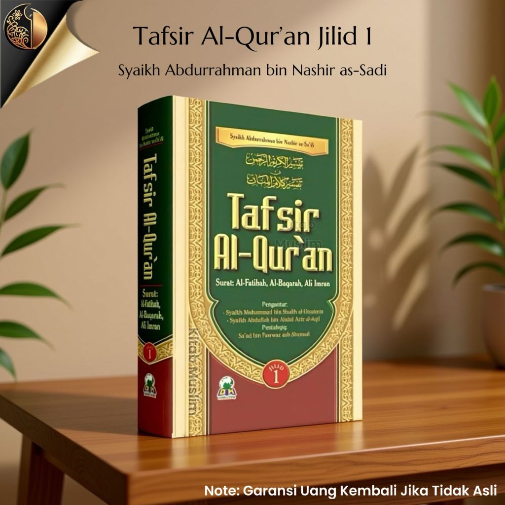 Tafsir Al Quran Syaikh Abdurrahman as Sadi Jilid 1 -  Syaikh Abdurrahman bin Nashir -  Darul Haq