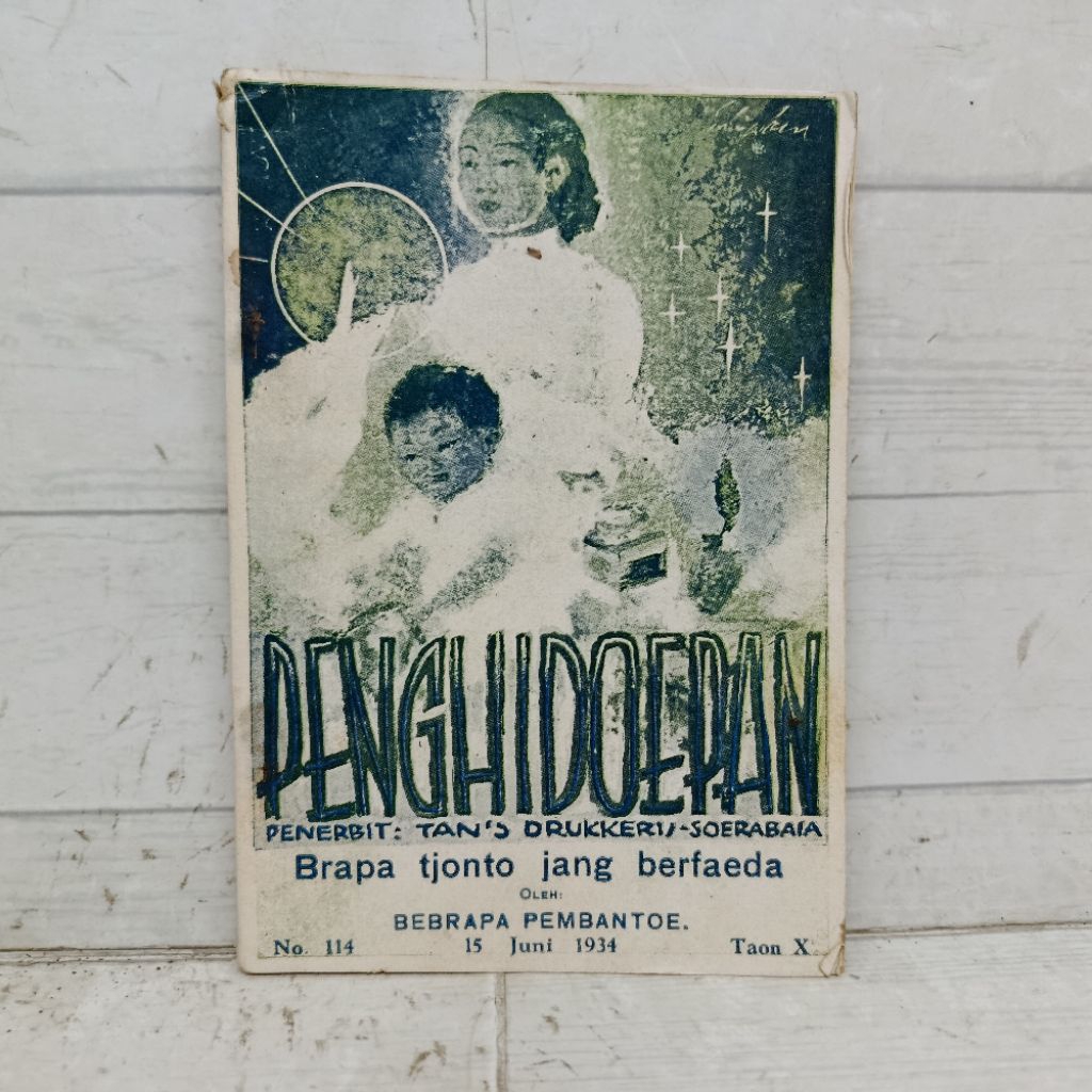 Majalah Sastra lama Penghidoepan Tinghoa/Melayu edisi 15 Juni 1934 No. 114