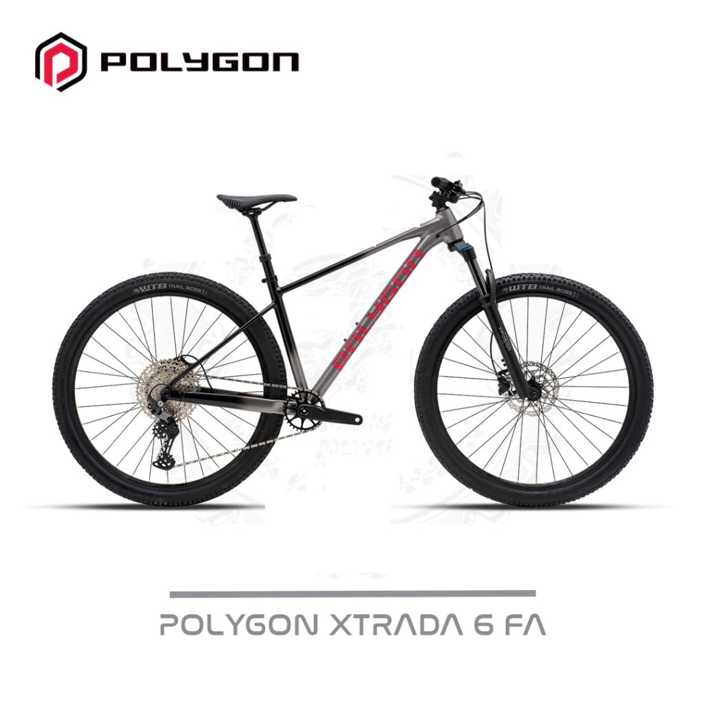 Sepeda POLYGON Xtrada 6 FA 29 Inch 1 x 12 Speed New Series 2026 - Charcoal/Black