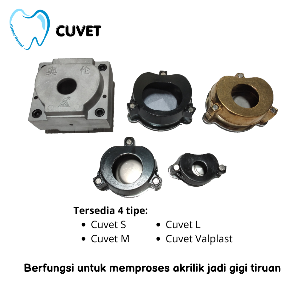 Cuvet/Kuvet Dental Gigi Palsu