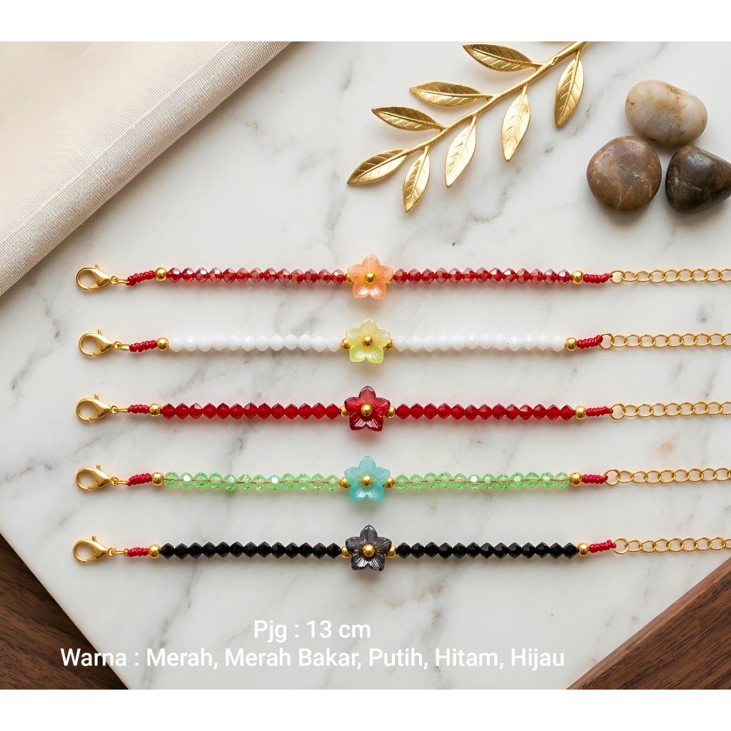 Gelang pembuka aura kecantikan hanya 5 pcs