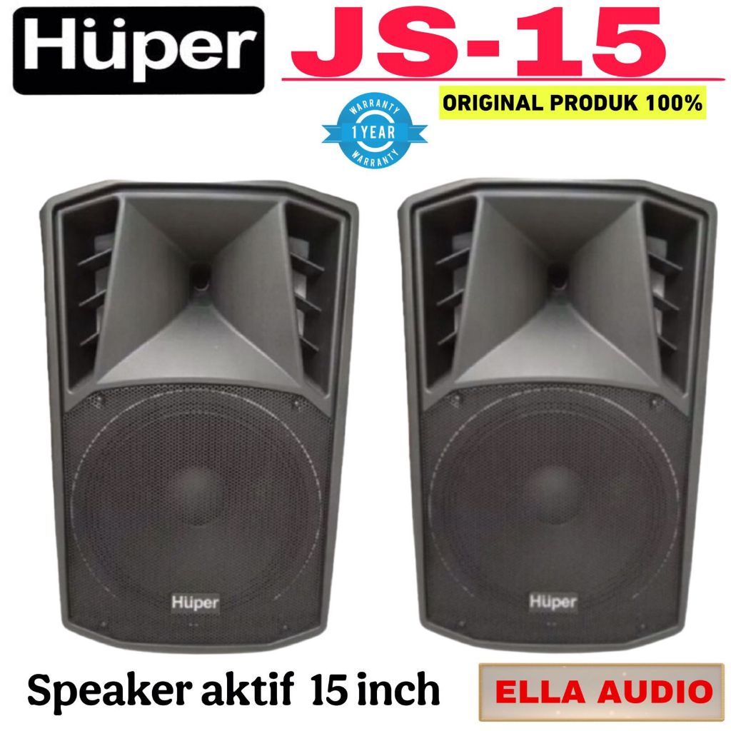Huper JS15 Speaker Aktif 15 inch Huper JS-15 Original