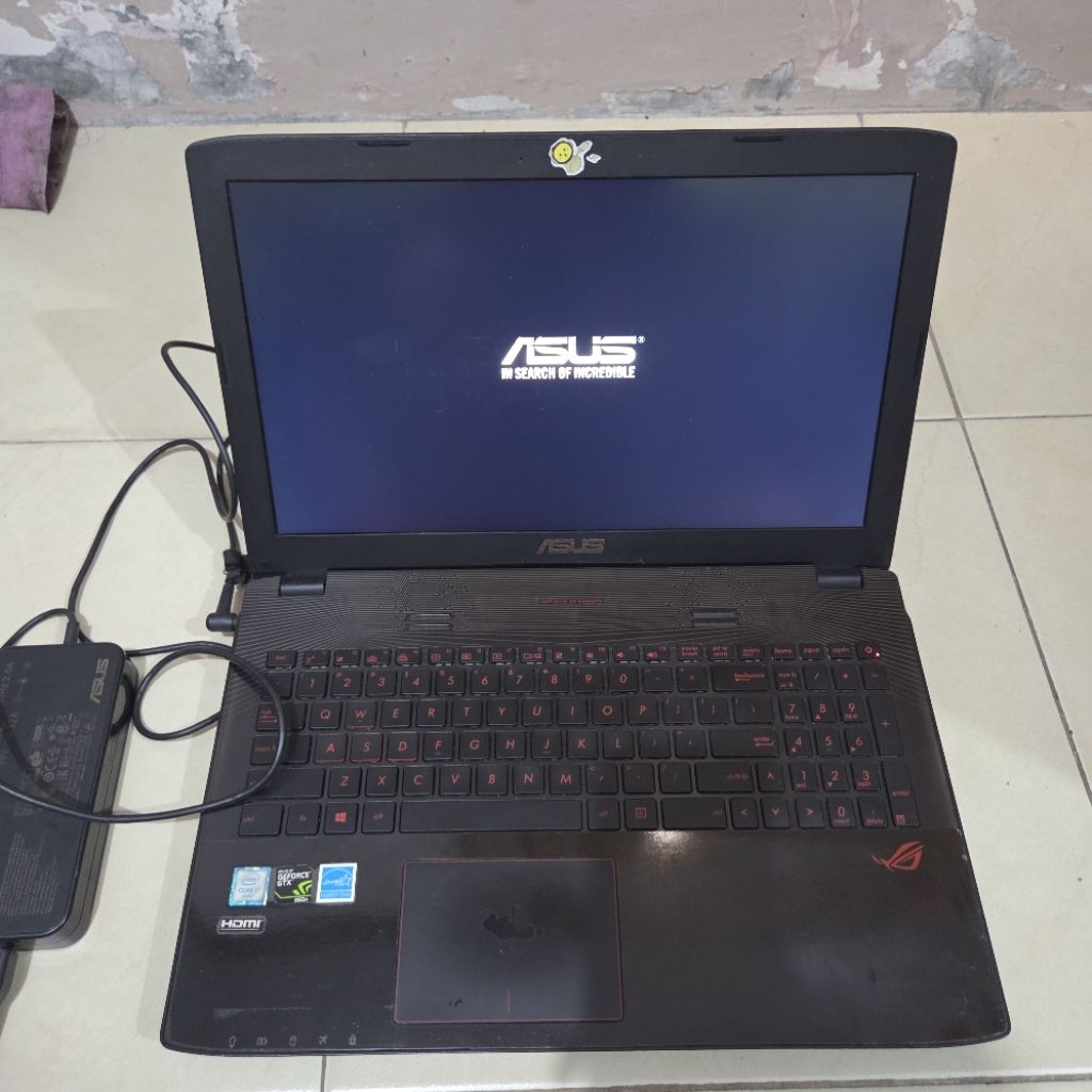 Laptop ASUS ROG Gaming GL552VW Bekas