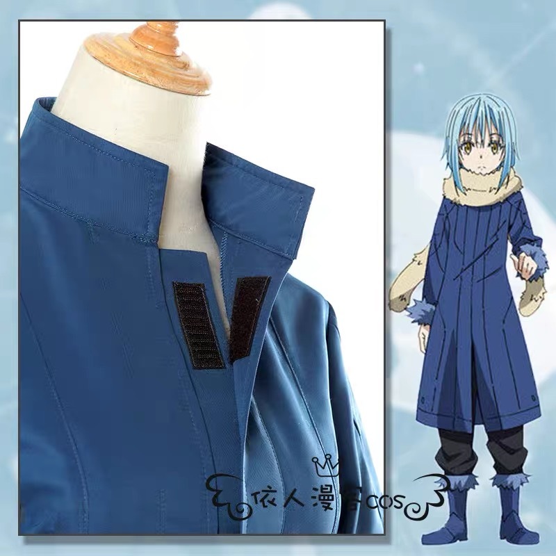 Rimuru Tempest Cosplay Costume That Time I Got Reincarnated As A Slime Wig Shoes Halloween Christmas