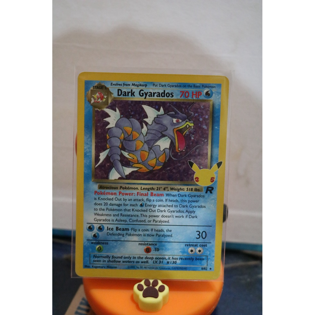 Dark Gyarados | Classic CollectionKARTU POKEMON CARD POKMEON TCG