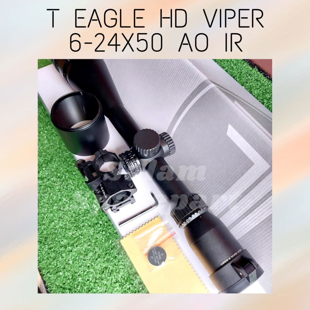 TELESKOP T-EAGLE VIPER HD 6-24X50 AO IR - Telescope T Eagle Viper HD