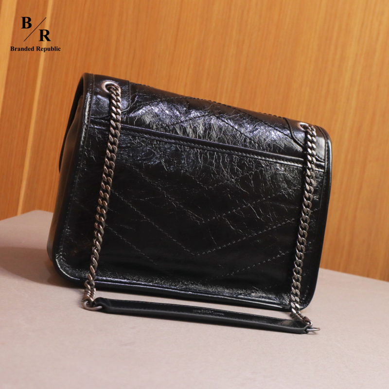 [Branded Republic] TAS SLINGBAG NIKI BLACK SHOULDER BAG RHW BABY MEDIUM