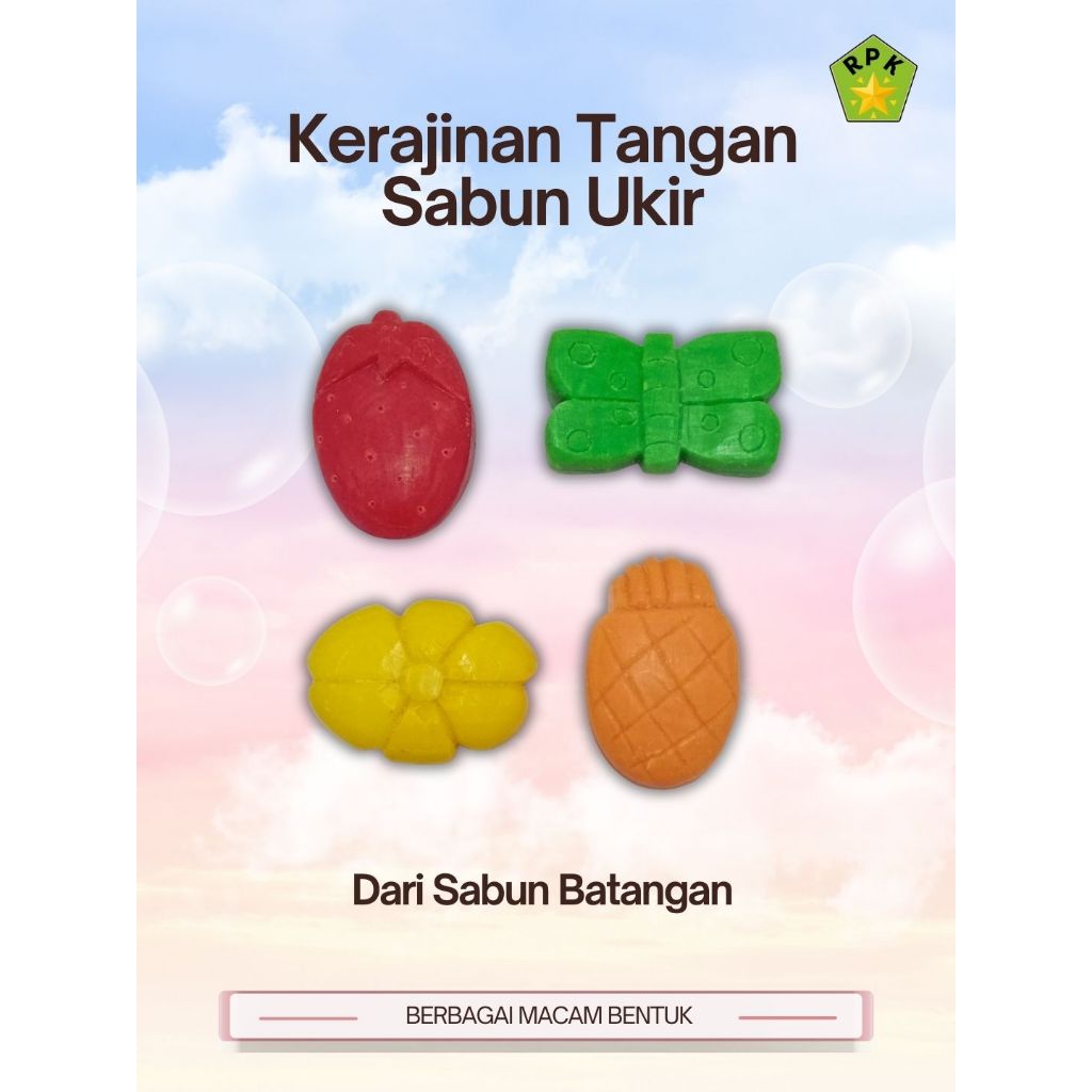 kerajinan ukiran dari sabun batangan