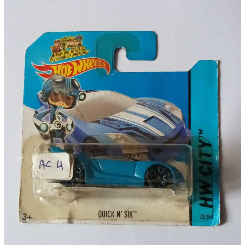 Hot Wheels - Quick N Sik Blue HW City