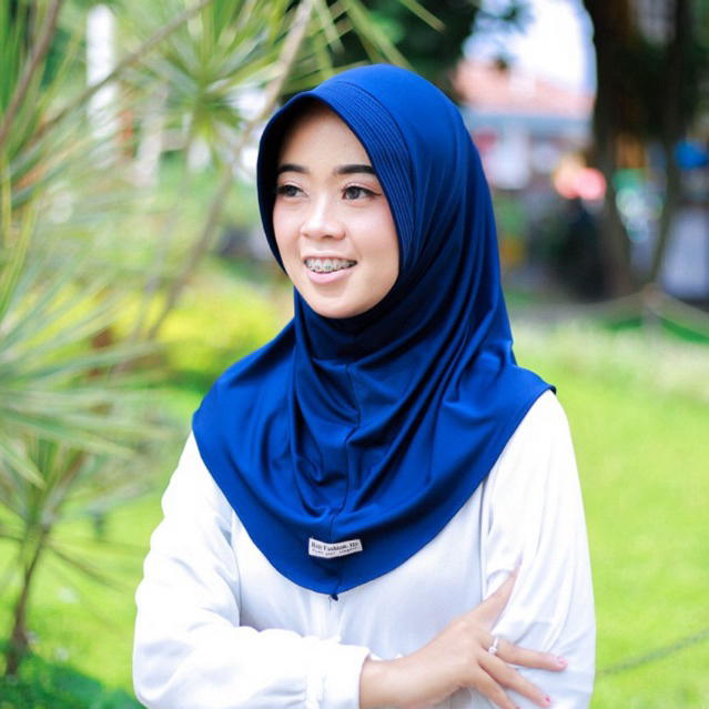 Kerudung bergo Hijab instan jersey hijab olahraga jilbab instan bergo jersey premiun