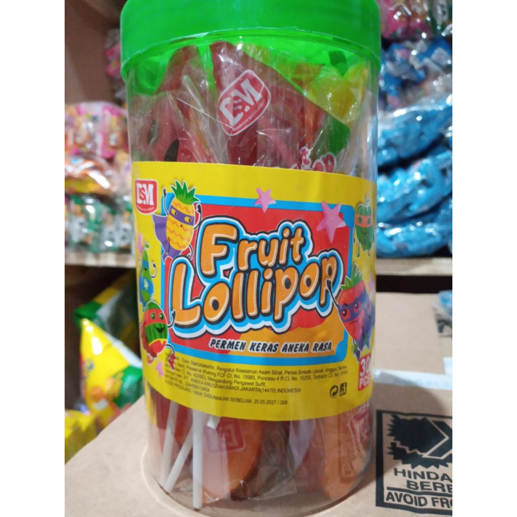 DSM FRUIT LOLLIPOP BUAH TOPLES