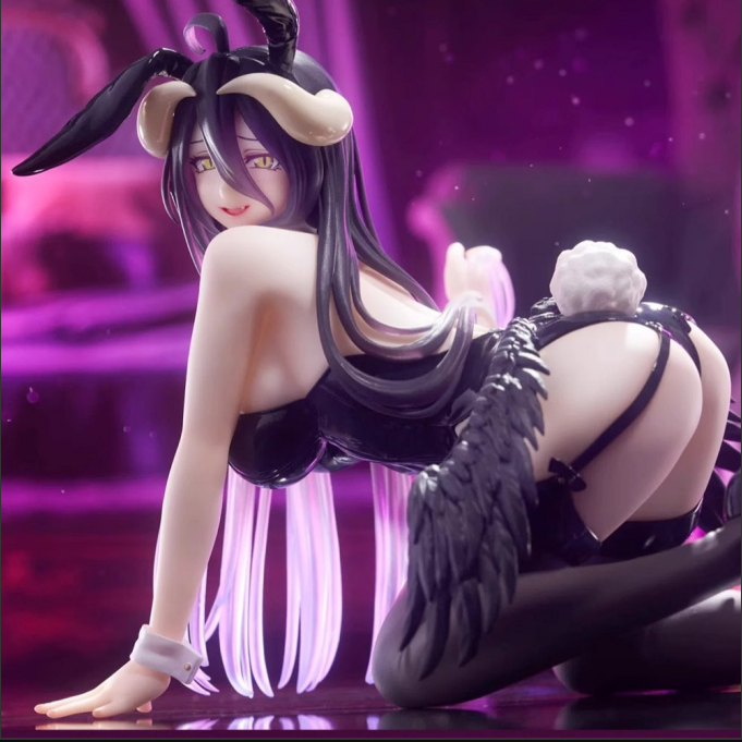 Overlord Albedo Desktop Cute Bunny Ver. Prize Figure TAITO Japan 2024 NEW