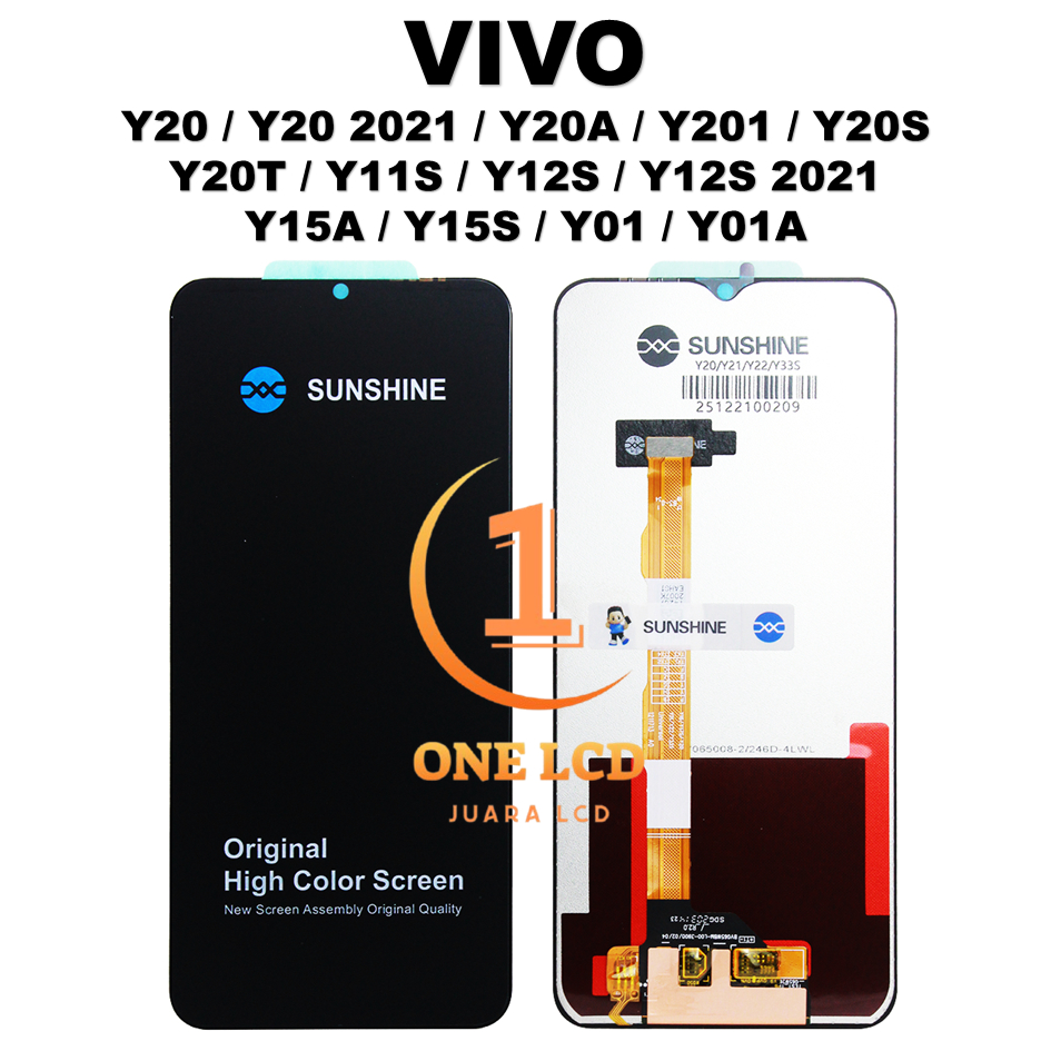 LCD TOUCHSCREEN VIVO Y20 V2027 - Y20S V2029 - Y12S V2026 - VIVO Y15S - LCD VIVO Y20 - LCD VIVO Y20S 