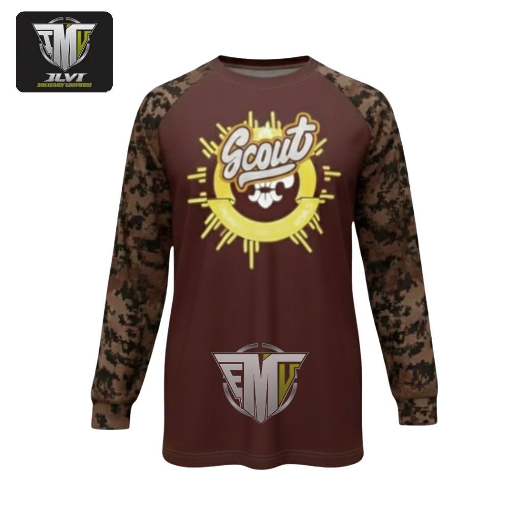 KAOS PRAMUKA SCOUT LORENG PRAMUKA KAOS REGLAN PRAMUKA