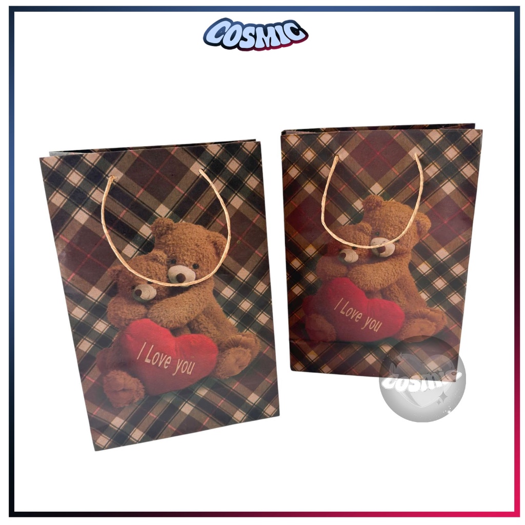 TAS KERTAS MOTIF LUCU SEMUA UKURAN / PAPER BAG KARAKTER LUCU BERBAGAI UKURAN