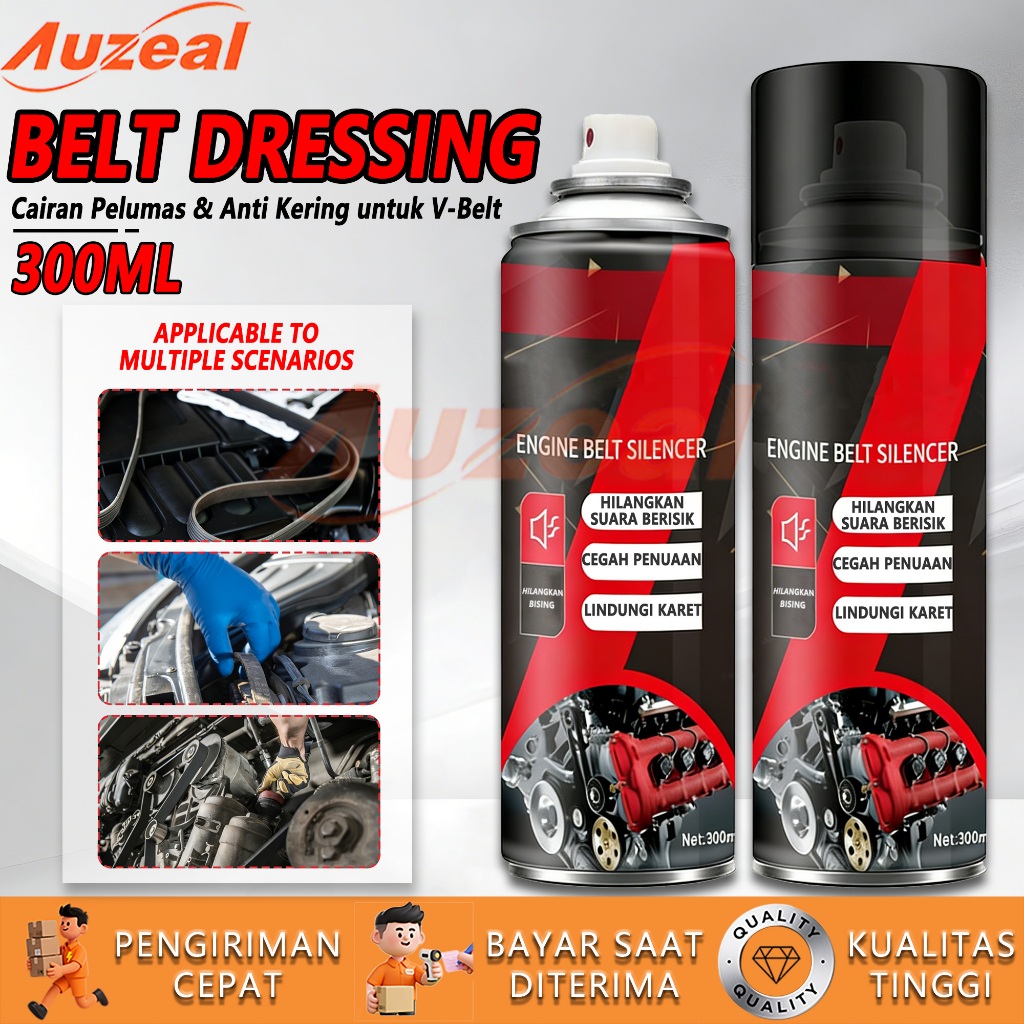 Auzeal belt dressing fan belt spray van belt spray v belt spray