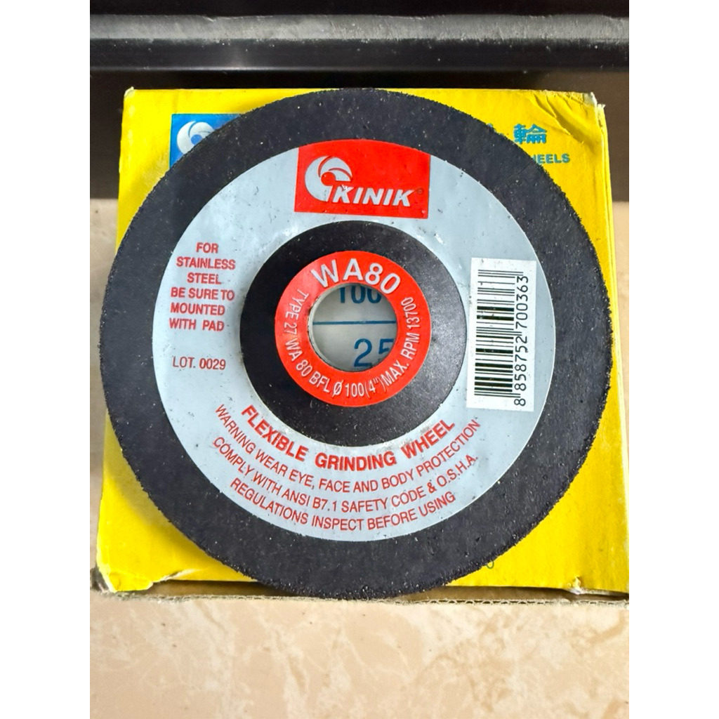 Kinik batu gerinda flexible GC 60 / WA 80