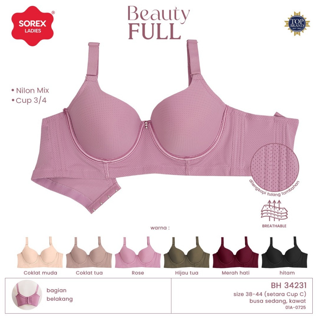 BRA BH 34231 KAWAT BIG SIZE CUP KAIT 4 SOREX