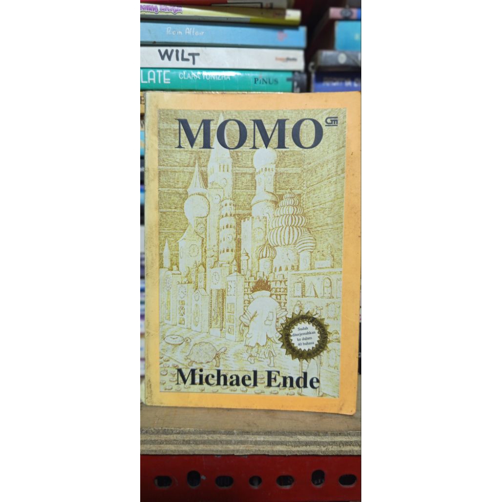 Momo – Michael Ende | Novel Fantasi Klasik Dunia Best Seller (Ilmoe Store)