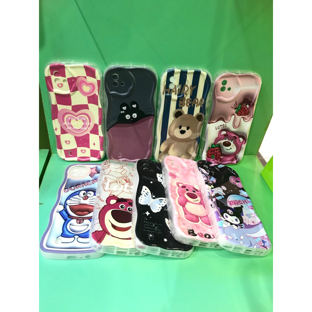 SoftCase Gelombang Gambar REALME C20