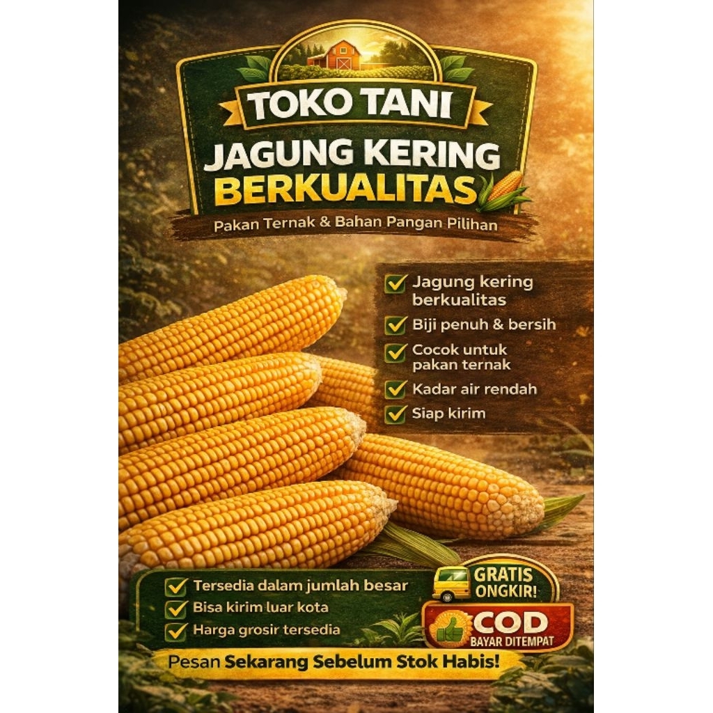 Jagung kering 1kg