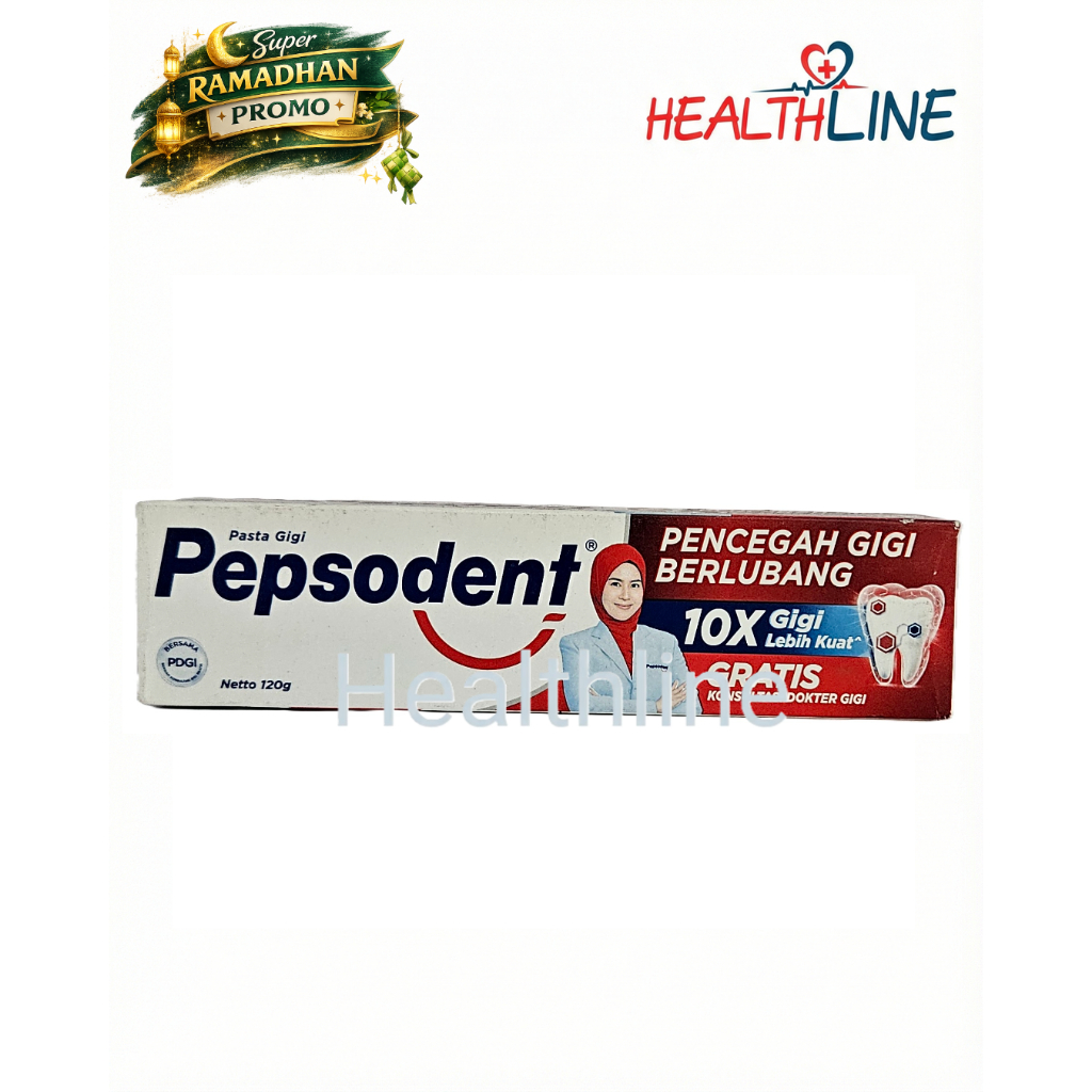 Pepsodent Pasta Gigi Odol 120g Pencegah Gigi Berlubang
