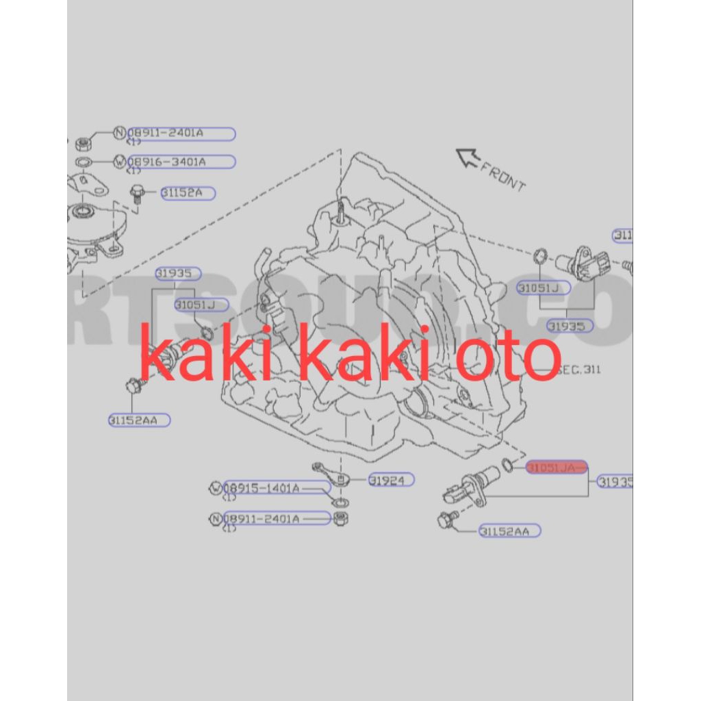 Seal oring matic seal oring cvt oring sensor assy revolution seal oring sensor speedometer livina ju