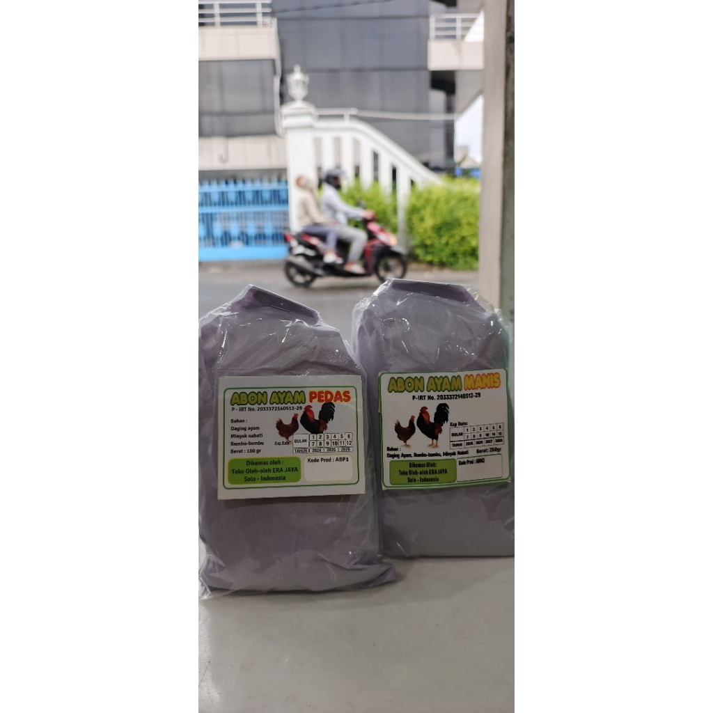ABON AYAM ERA JAYA KHAS SOLO 250Gram