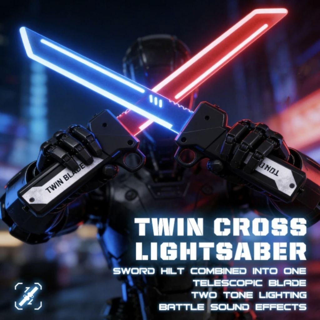 1263 Mainan Pedang Starwars Cosplay Anak anak 1 paket isi 2 pcs / Mainan light saber cosplay Anak / 