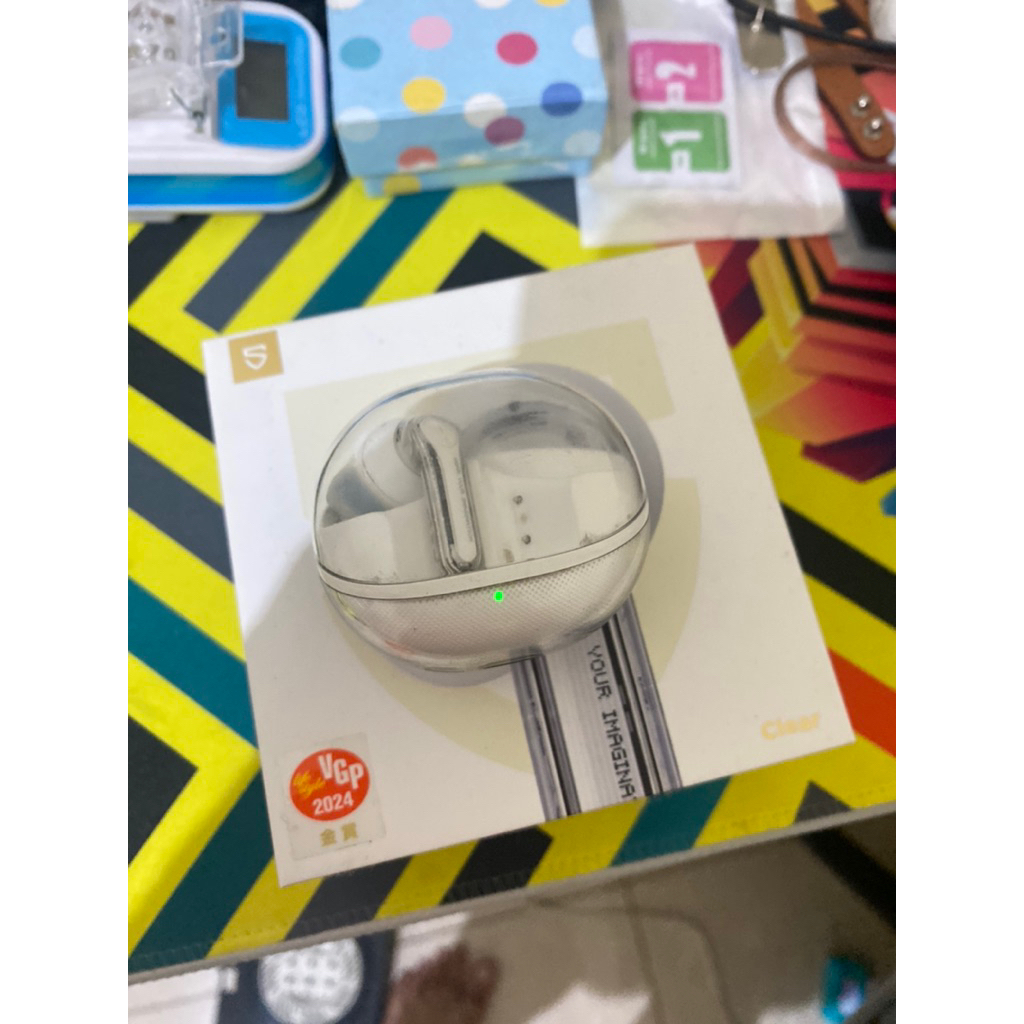 Sparepart TWS Soundpeats Clear True Wireless Earbuds Bluetooth Bekas Second