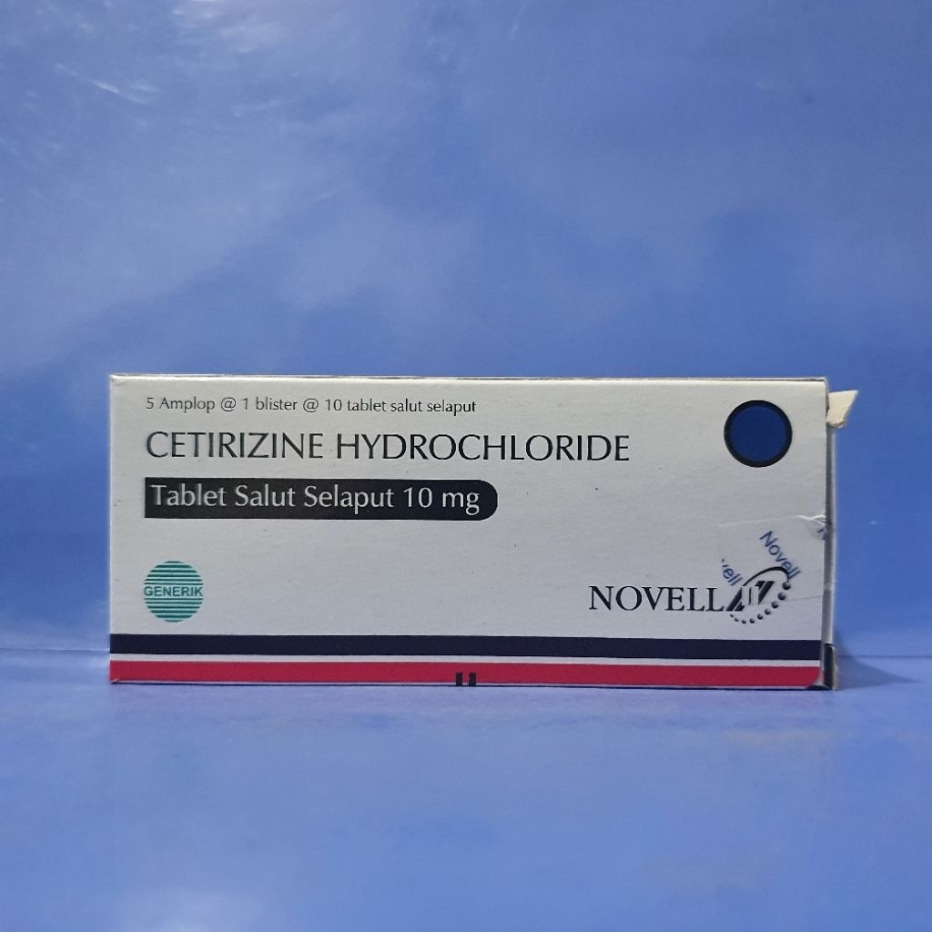 Cetirizine Novell 10mg Tablet