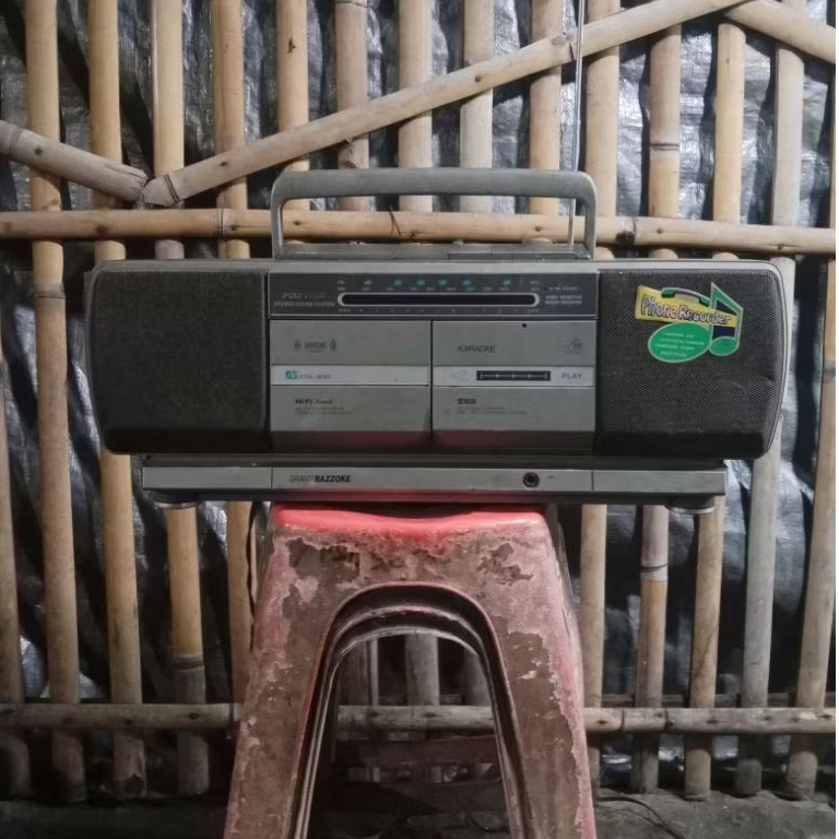 jual tape recorder polytron/second