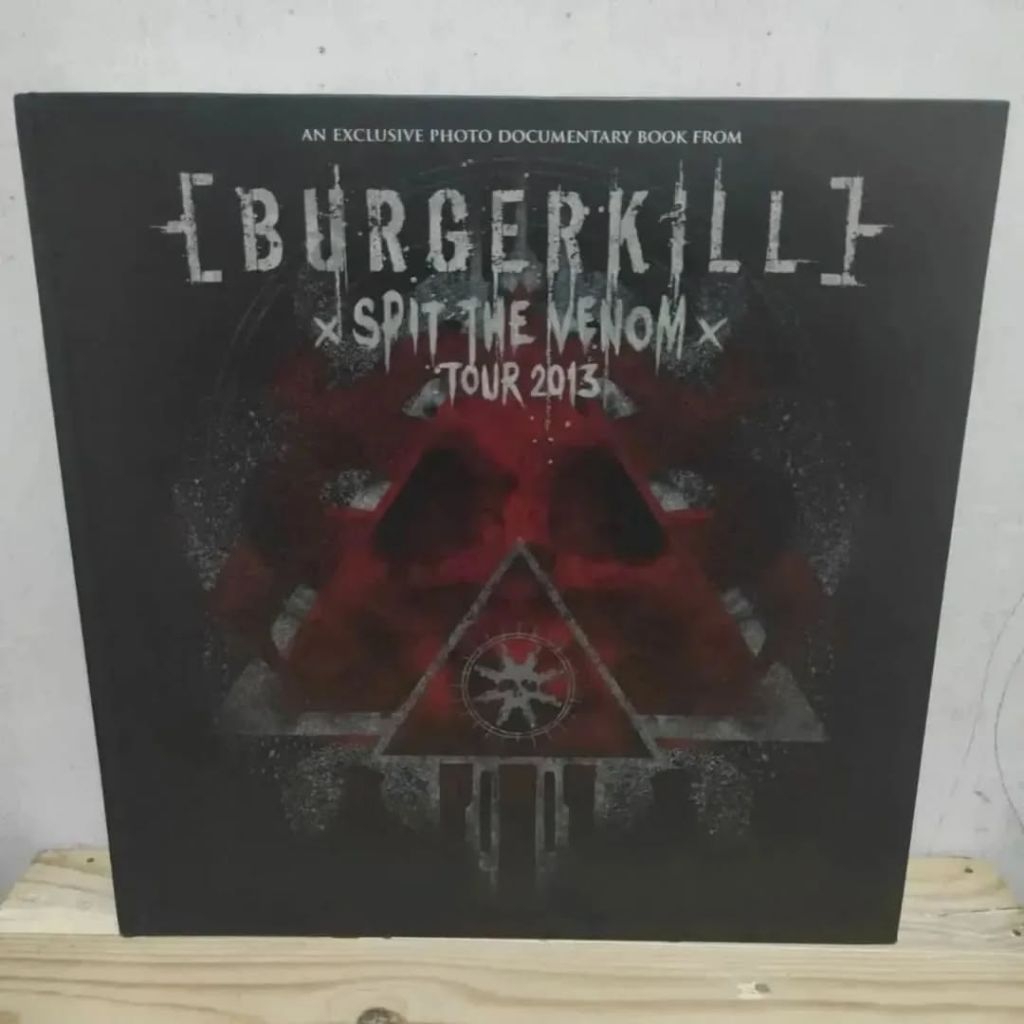 Photo Book BURGERKILL - Spit The Venom (Bonus DVD Tour Documentary Movie)