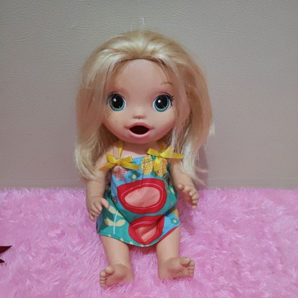 Baby alive bisa makan minum