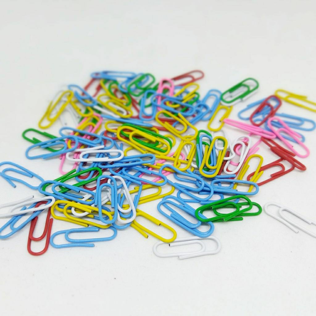 Paperclips Warna Warni Eceran - (Baca Deskripsi)