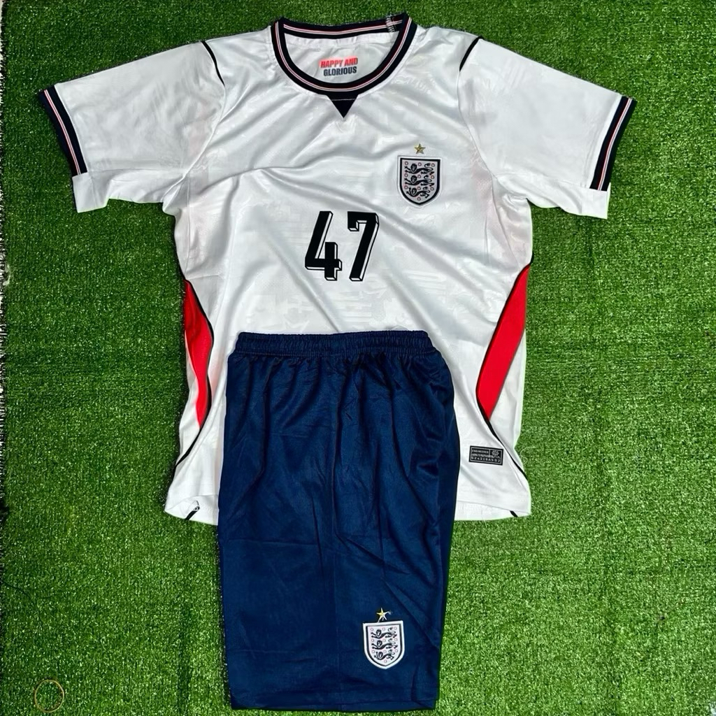 KIDS Jersey Inggris Home World Cup 2026 2027 Grade Original - Jersey Anak Inggris Piala Dunia 2026