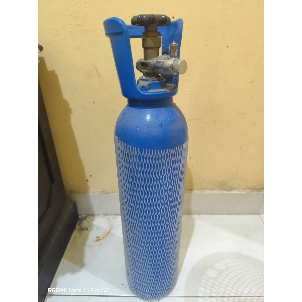 Tabung CO2 5 Kg (Kosong) + Regulator