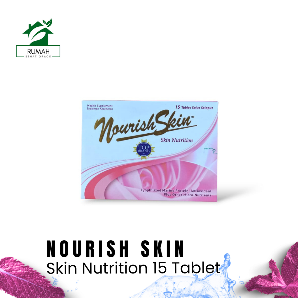 RSG (ECER) NOURISH SKIN 1 Tablet untuk Kulit Kencang dan Cerah