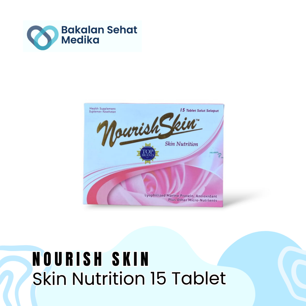 BSM (ECER) NOURISH SKIN 1 Tablet untuk Kulit Kencang dan Cerah