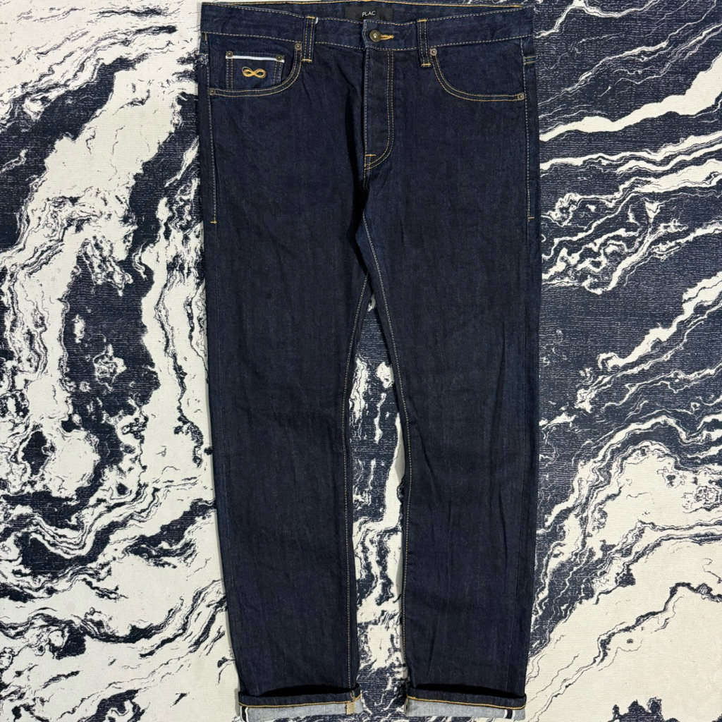 Plac red line selvedge jeans