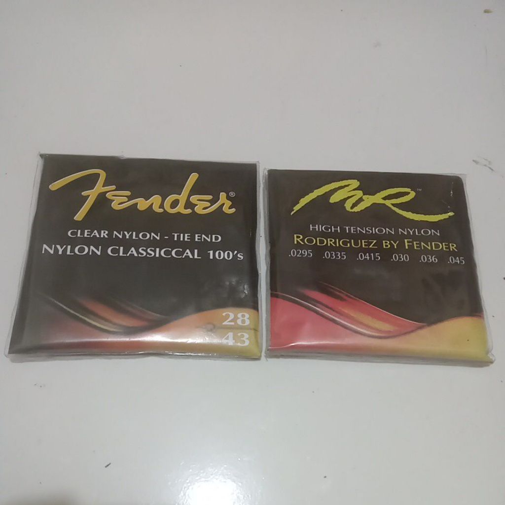 senar gitar classic nylon fender 1 set