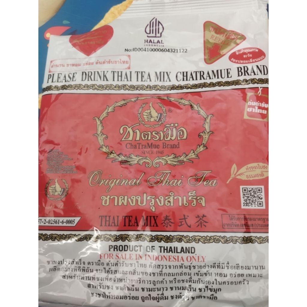 Chatramue Thai Tea Thailand/Serbuk Thai Tea/Thai Tea