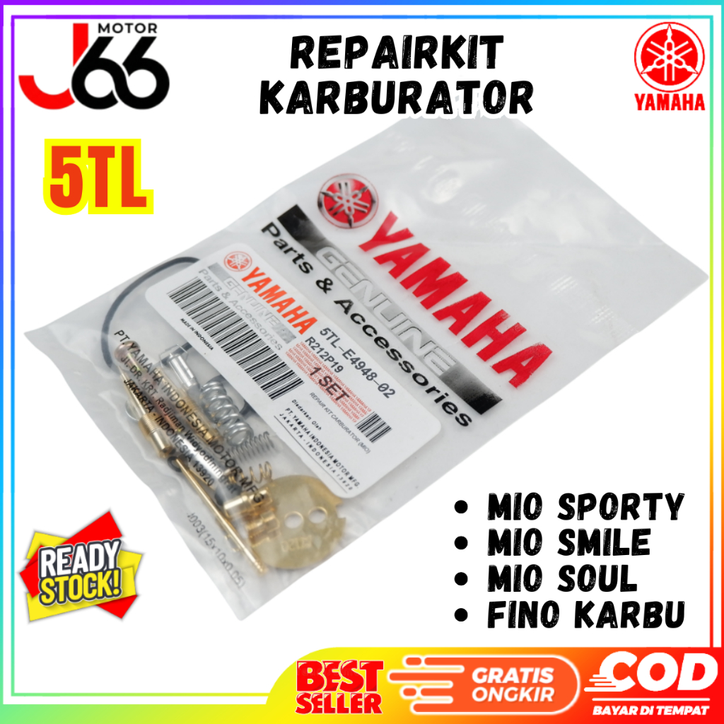 Repair Kit Karburator Mio Karbu / Mio Sporty 5TL Asli